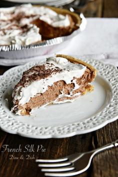 
                    
                        French Silk Pie Recipe on dineanddish.net
                    
                