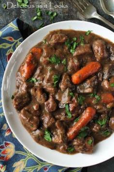 
                    
                        Slow Cooker Beef Burgundy (Low-FODMAP) *this looks delicious! 11/6/13 made this tonight for dinner, needed more salt (I admit to not measuring the initial amount and I used organic vegetable broth instead of her beef broth) also feels like it needs worces
                    
                