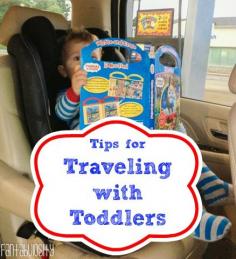 
                    
                        Tips for traveling with toddlers! A great list, and other awesome toddler tips and tricks from this momma!
                    
                