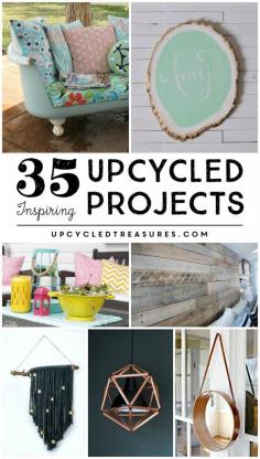 
                    
                        35 Inspiring Upcycled Projects | upcycledtreasures...
                    
                