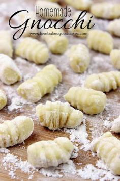 
                    
                        Homemade Gnocchi - an Italian potato dumpling that is easy to make at home and tastes great in your favorite recipes! #Italian #PotatoRecipe...
                    
                