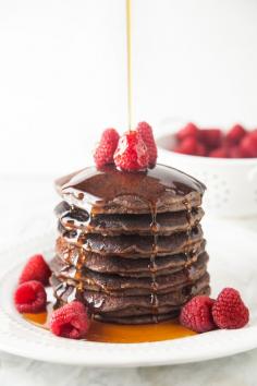 
                    
                        Made By Girl: FOOD: Double Chocolate Pancakes
                    
                
