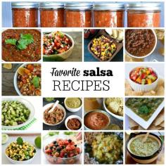 Favorite Salsa Recipes -- Mountain Mama Cooks