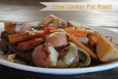 
                    
                        Slow Cooker Pot Roast #recipe #slowcooker
                    
                