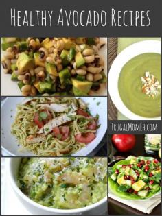 
                    
                        15 super healthy avocado recipes from soup to salad and beyond!  You will never look at avocado the same again!
                    
                