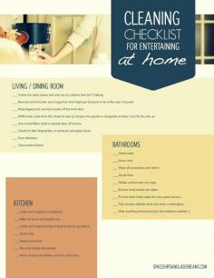 
                    
                        Free Printable Cleaning Checklist
                    
                