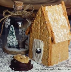 
                    
                        Graham Cracker House tutorial + Graham Cracker Peanut Butter Balls recipe with Honey Maid and Skippy Peanut Butter #PGandG #ad
                    
                