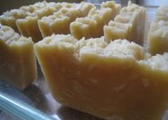 Shampoo Bar Soap Recipe.   Also look into the comments below post to see another shampoo bar recipe.