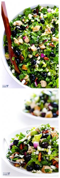 
                    
                        Blueberry Chicken Chopped Salad | gimmesomeoven.com
                    
                