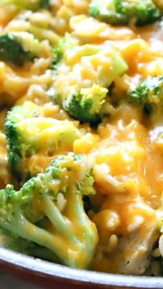 
                    
                        One-Pan Cheesy Chicken, Broccoli, and Rice ~ Perfect for a busy weeknight when things are hectic... Only one dish to clean for this satisfying dinner.
                    
                