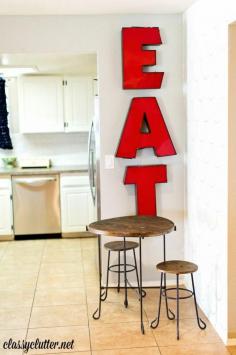 Kitchen Updates for Under $400 and Dining Room Part 2 - Classy Clutter