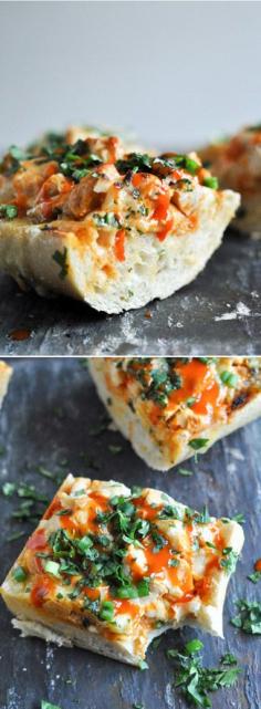 
                    
                        30 Minute Buffalo Chicken French Breads I howsweeteats.com
                    
                