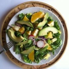 
                    
                        Butter Lettuce with Avocado, Orange and Lime Vinaigrette
                    
                