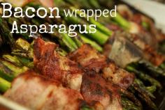 
                    
                        bacon wrapped asparagus
                    
                