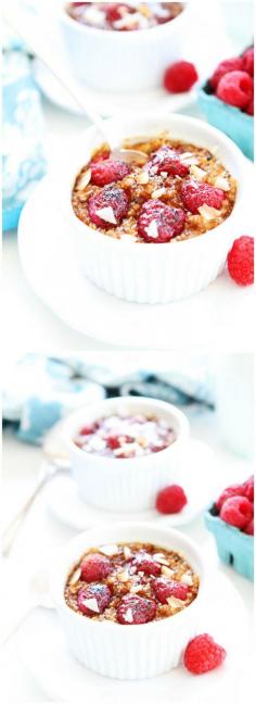 
                    
                        Raspberry Coconut Crème Brûlée Oatmeal Recipe on twopeasandtheirpo... This simple oatmeal recipe will remind you of your favorite dessert!
                    
                