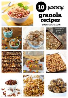 
                    
                        10 yummy granola recipes | simplykierste.com
                    
                