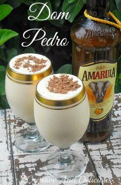 Dom Pedro ~ best drinking dessert ! #SouthAfrican #Dessert #Beverage #Amarula #DomPedro