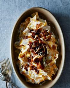 
                    
                        Pasta with Yogurt and Caramelized Onions
                    
                