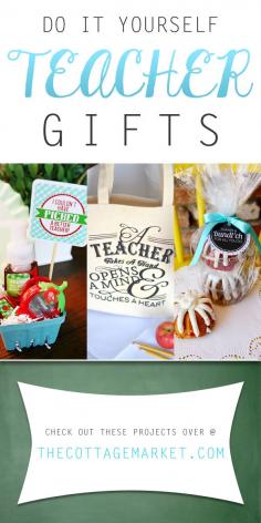 
                    
                        Do It Yourself Teacher Gifts - The Cottage Market
                    
                