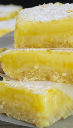 Shortbread Lemon Bars Recipe ~