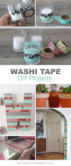 
                    
                        Washi Tape DIY Projects • Lots of Ideas & Tutorials!
                    
                