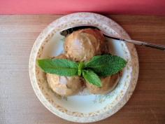 
                    
                        Chocolate Mint Ice Cream is filled with superfoods that will make you feel good! The fresh mint, mint green tea and avocado is so good in this recipe! #icecream #recipes #dairyfree
                    
                