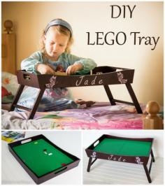 
                    
                        Kids Craft Idea DIY Lego Tray
                    
                