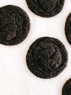 Chocolate Sugar Cookies Recipe - Good, but not the BEST chocolate cookies I've ever made. BUT, easy and pretty good.