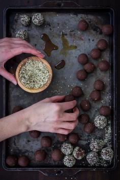
                    
                        The Bojon Gourmet: Chocolate, Hemp Seed, and Almond Pulp Energy Bites {Raw, Vegan, and Gluten-Free}
                    
                