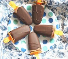 Chocolate Covered Fudgesicles (Sugar free, Gluten Free, Dairy Free, Nut Free, #Vegan #recipe) | rickiheller.com
