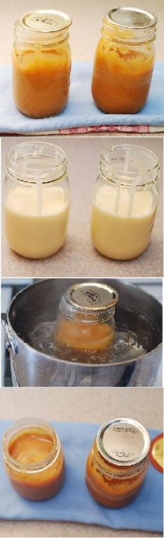 
                    
                        How to make homemade dulce de leche from sweetened condensed milk | JuliasAlbum.com | gluten free food
                    
                