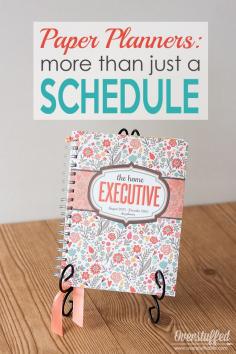 
                    
                        Paper planners are so much more than just a schedule on a calendar. They are a way to keep every aspect of your life in order.
                    
                