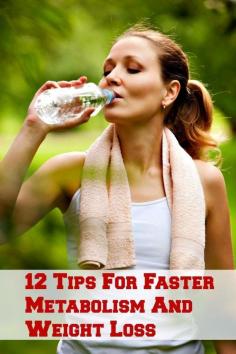 
                    
                        12 Tips For Faster Metabolism And Weight Loss #fitness #weightloss
                    
                