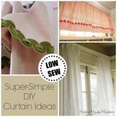 
                    
                        low sew curtain ideas
                    
                