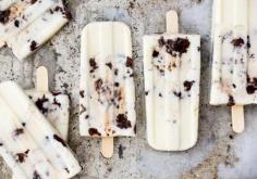 
                    
                        Vanilla Cream Popsicles with Brownie-Toffee Crunch {Gluten Free!}
                    
                