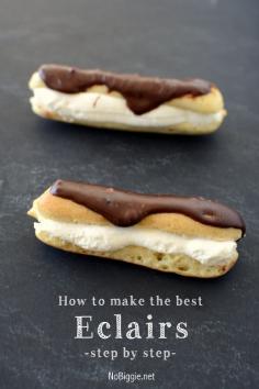 How to make the best chocolate eclairs #thiswinter