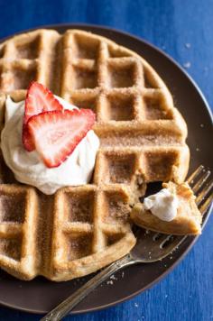 
                    
                        CHURRO WAFFLES WITH CAYENNE WHIPPED CREAM
                    
                