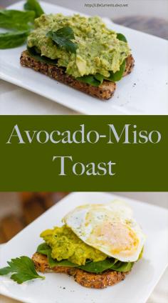 
                    
                        Avocado-Miso Toast
                    
                