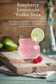 
                    
                        Raspberry lemonade vodka soda
                    
                