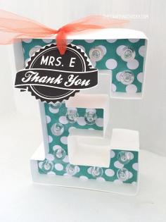 
                    
                        Monogram Marquee Teacher Gift
                    
                