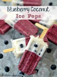 
                    
                        Luscious #FreshfromFlorida Blueberry Coconut Ice Pops made with fresh blueberries and slightly sweetened coconut milk  via flouronmyface.com #ad
                    
                
