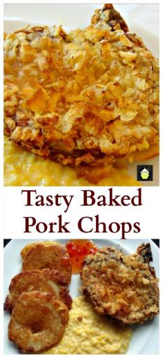 
                    
                        Tasty Baked Pork Chop Dinner - Come and see what I did to make this great tasting and moist!
                    
                