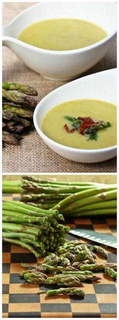 
                    
                        Light And Creamy Asparagus Soup
                    
                