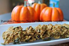 Pumpkin Oatmeal Cookies