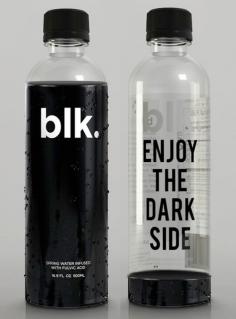 
                    
                        Product and Packaging as an UE. Proprietary blend of fulvic acid (a derivative of plant matter) is mined from an 80 million year old source deep within the earth. Naturally black in color, the formula binds to the molecules of our pure Canadian spring water giving blk its signature black color, with no artificial dyes, coloring, or additives. Drink the water... the bottle changes!
                    
                