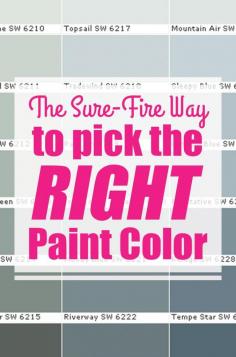 
                    
                        Does the thought of choosing paint colors frighten you?  It doesn't have to! Here are my tips for how to pick the RIGHT paint color for your home!
                    
                