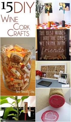 
                    
                        15 DIY Wine Cork Crafts
                    
                