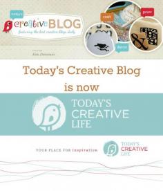 
                    
                        Today's Creative Blog rebrands! Checkout all the inspiring ideas on Today's Creative Life | TodaysCreativeLif...
                    
                