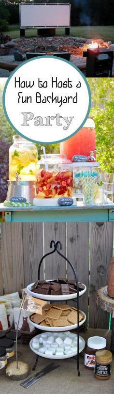 
                    
                        How to Host a Fun Backyard Party
                    
                