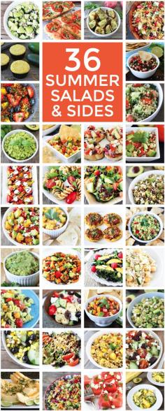 36 Summer Salads and Side Recipes on twopeasandtheirpod.com #salads #sides #summer @Maria Canavello Mrasek Canavello Mrasek (Two Peas and Their Pod)
